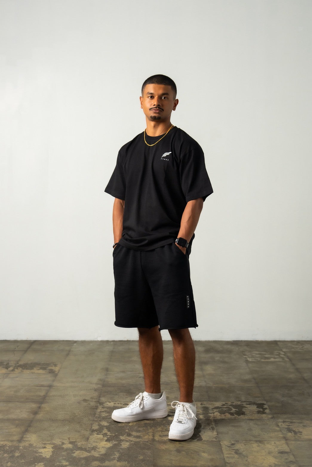 Sweat Shorts (Black) – FYNEX